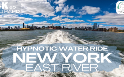 HYPNOTIC WATER RIDE New York City East River